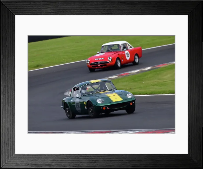 Framed Print : CJ11 2949 Bruce White, Lotus Elan 26R
