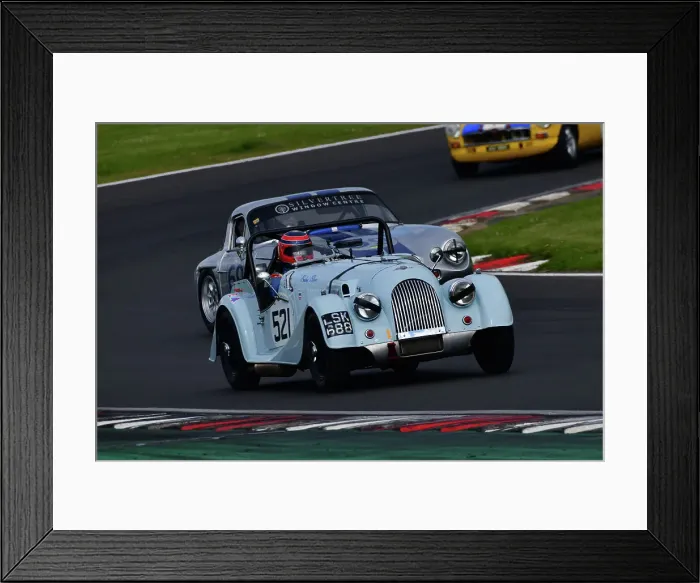 Framed Print : CJ11 2952 Martin Pratt, Morgan Plus 4 Framed Print : CJ11 2952 Martin Pratt, Morgan Plus 4