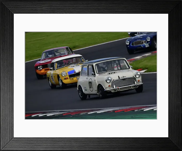 Framed Print : CJ11 2954 Lawrence Warr, Morris Mini Cooper S Framed Print : CJ11 2954 Lawrence Warr, Morris Mini Cooper S