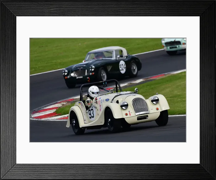 Framed Print : CJ11 2967 David Wenman, Andrew Wenman, Morgan Plus 4 Framed Print : CJ11 2967 David Wenman, Andrew Wenman, Morgan Plus 4