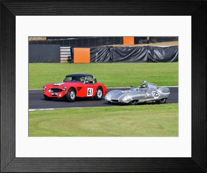 Framed Print : CJ11 3006 Doug Muirhead, Austin Healey 100-6, Sandy Watson, Alex Causer, Lotus Eleven le Mans Framed Print : CJ11 3006 Doug Muirhead, Austin Healey 100-6, Sandy Watson, Alex Causer, Lotus Eleven le Mans
