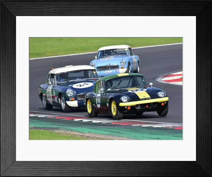 Framed Print : CJ11 3025 Gerry Buggy, Lotus Elan, Babak Farsian, MG B Roadster Framed Print : CJ11 3025 Gerry Buggy, Lotus Elan, Babak Farsian, MG B Roadster