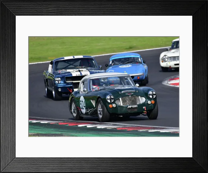 Framed Print : CJ11 3031 Oliver Pratt, Austin Healey 3000 Framed Print : CJ11 3031 Oliver Pratt, Austin Healey 3000