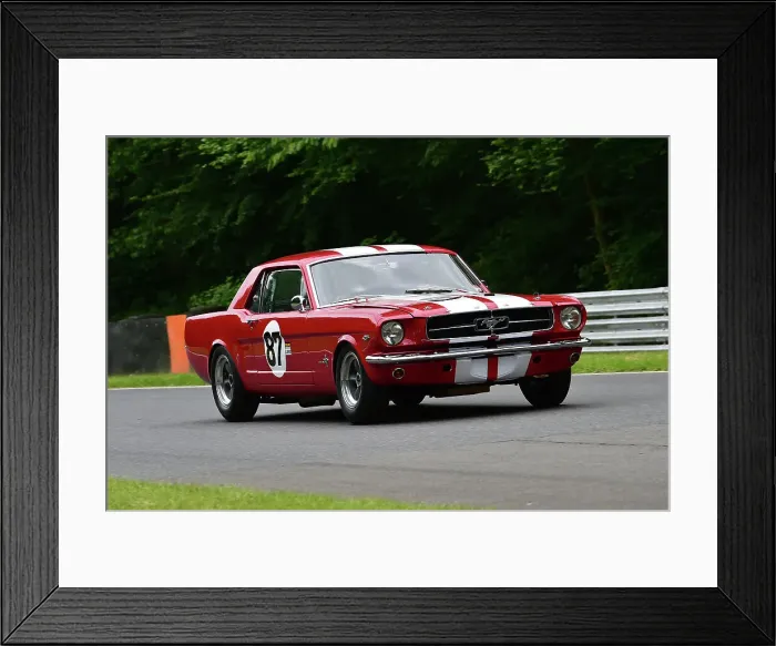 Framed Print : CM33 3769 Mark Ashworth, Ford Mustang Framed Print : CM33 3769 Mark Ashworth, Ford Mustang