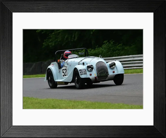 Framed Print : CM33 3803 Martin Pratt, Morgan Plus 4 Framed Print : CM33 3803 Martin Pratt, Morgan Plus 4