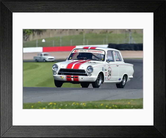 Framed Print : CM33 1004 Shaun Balfe, Tom Ashton, Ford Lotus Cortina Framed Print : CM33 1004 Shaun Balfe, Tom Ashton, Ford Lotus Cortina