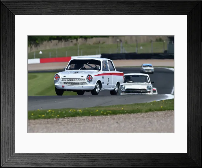 Framed Print : CM33 1007 Neil Brown, Ford Lotus Cortina Framed Print : CM33 1007 Neil Brown, Ford Lotus Cortina