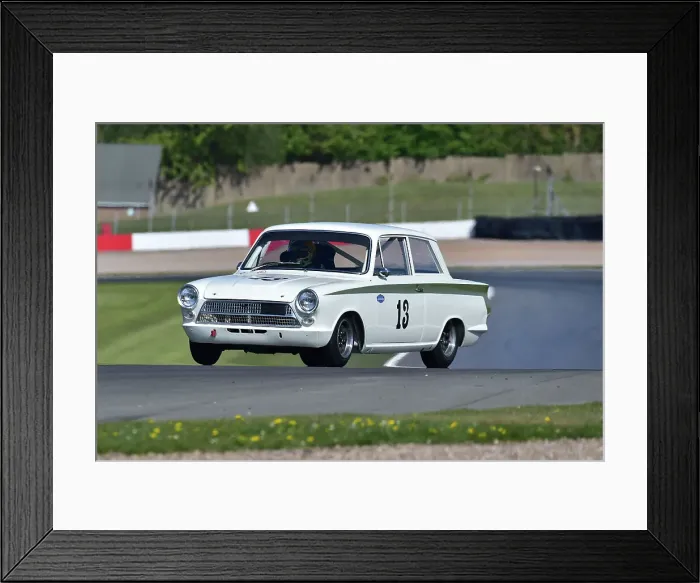 Framed Print : CM33 1011 Andy Wolfe, Julian Thomas, Ford Lotus Cortina Framed Print : CM33 1011 Andy Wolfe, Julian Thomas, Ford Lotus Cortina