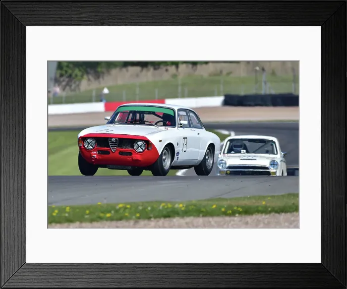 Framed Print : CM33 1015 William Paul, Harvey Stanley, Alfa Romeo Giulia Sprint GTA Framed Print : CM33 1015 William Paul, Harvey Stanley, Alfa Romeo Giulia Sprint GTA