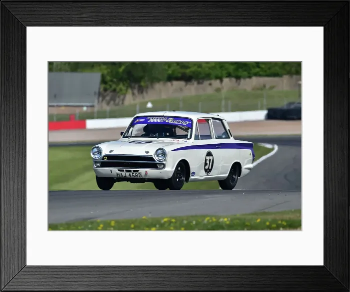Framed Print : CM33 1020 Mike Gardiner, Josh Cook, Ford Lotus Cortina Framed Print : CM33 1020 Mike Gardiner, Josh Cook, Ford Lotus Cortina