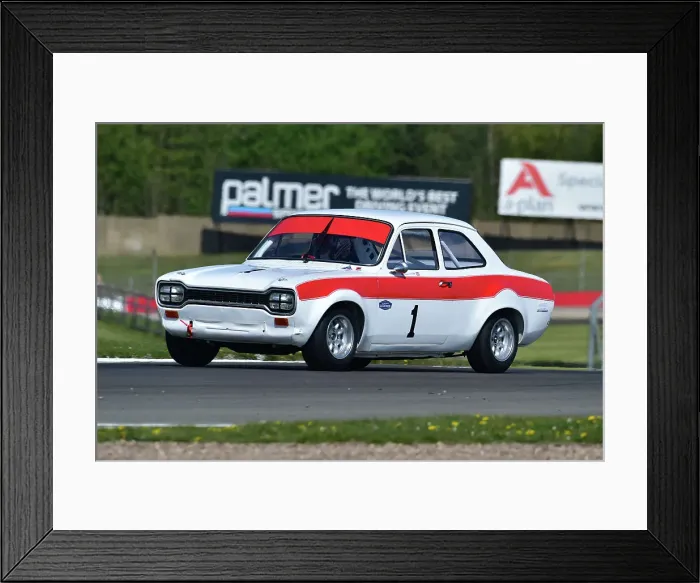 Framed Print : CM33 1051 Richard Dutton, Ford Escort Mk1 Framed Print : CM33 1051 Richard Dutton, Ford Escort Mk1