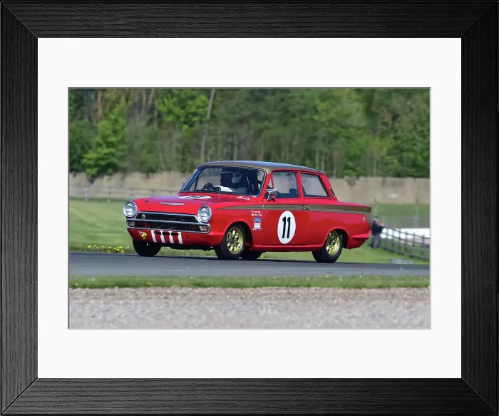 Framed Print : CM33 1065 Henry Mann, Karl Jones, Ford Lotus Cortina Framed Print : CM33 1065 Henry Mann, Karl Jones, Ford Lotus Cortina