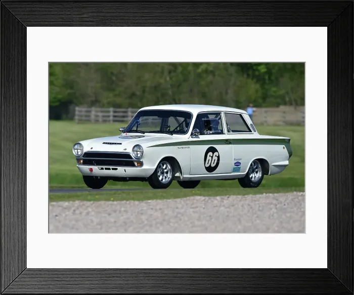 Framed Print : CM33 1072 Niall McFadden, Ford Lotus Cortina Framed Print : CM33 1072 Niall McFadden, Ford Lotus Cortina
