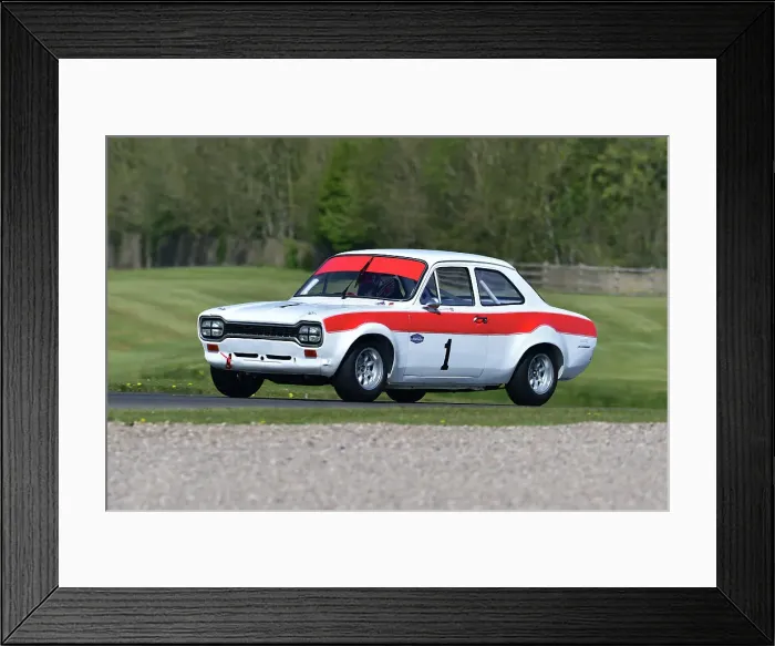 Framed Print : CM33 1073 Richard Dutton, Ford Escort Mk1 Framed Print : CM33 1073 Richard Dutton, Ford Escort Mk1