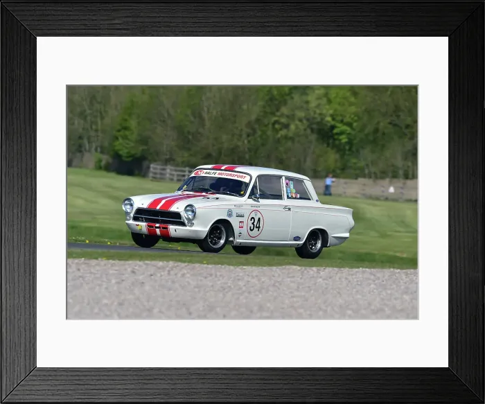 Framed Print : CM33 1078 Shaun Balfe, Tom Ashton, Ford Lotus Cortina Framed Print : CM33 1078 Shaun Balfe, Tom Ashton, Ford Lotus Cortina