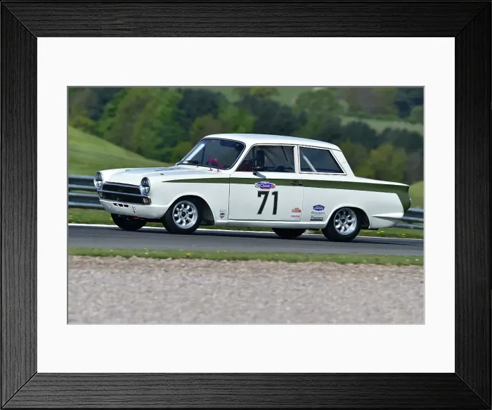 Framed Print : CM33 1081 Allan Ross-Jones, Mark Hales, Ford Lotus Cortina Framed Print : CM33 1081 Allan Ross-Jones, Mark Hales, Ford Lotus Cortina