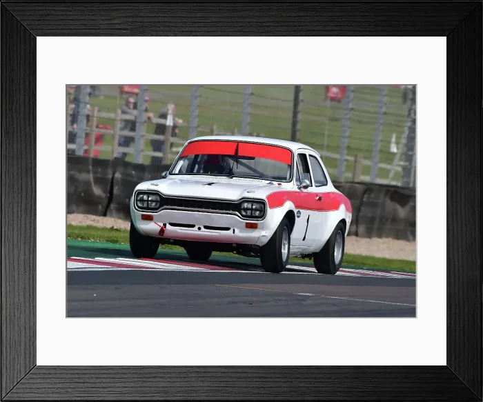 Framed Print : CM33 1465 Richard Dutton, Ford Escort Mk1 Framed Print : CM33 1465 Richard Dutton, Ford Escort Mk1
