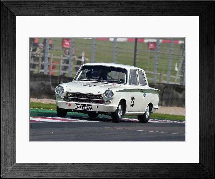 Framed Print : CM33 1466 Jon Minshaw, Ford Lotus Cortina Framed Print : CM33 1466 Jon Minshaw, Ford Lotus Cortina