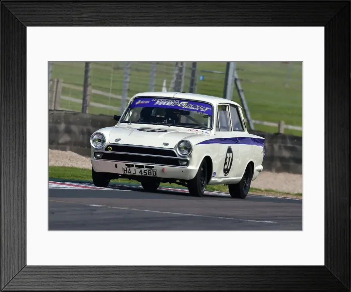 Framed Print : CM33 1467 Mike Gardiner, Josh Cook, Ford Lotus Cortina Framed Print : CM33 1467 Mike Gardiner, Josh Cook, Ford Lotus Cortina