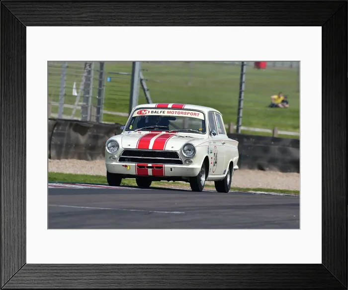 Framed Print : CM33 1468 Shaun Balfe, Tom Ashton, Ford Lotus Cortina Framed Print : CM33 1468 Shaun Balfe, Tom Ashton, Ford Lotus Cortina