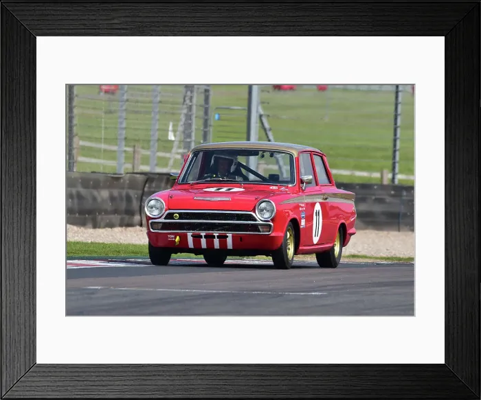 Framed Print : CM33 1473 Henry Mann, Karl Jones, Ford Lotus Cortina Framed Print : CM33 1473 Henry Mann, Karl Jones, Ford Lotus Cortina