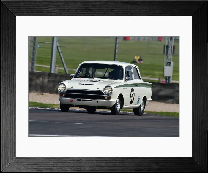 Framed Print : CM33 1474 Niall McFadden, Ford Lotus Cortina Framed Print : CM33 1474 Niall McFadden, Ford Lotus Cortina
