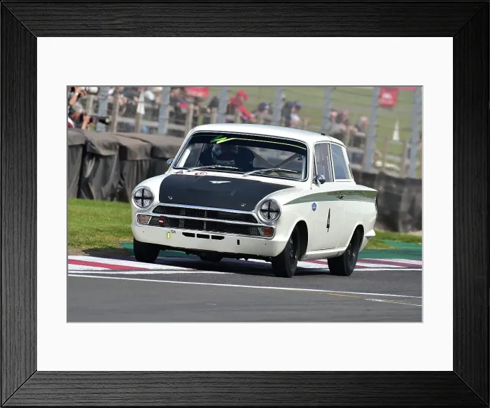 Framed Print : CM33 1481 David Pittard, Rob Hall, Ford Lotus Cortina Framed Print : CM33 1481 David Pittard, Rob Hall, Ford Lotus Cortina