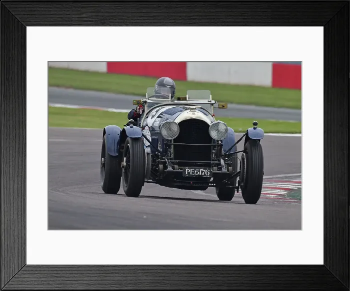 Framed Print : CJ10 9487 Richard Hudson, Stuart Morley, Bentley 3-4½ litre Framed Print : CJ10 9487 Richard Hudson, Stuart Morley, Bentley 3-4½ litre