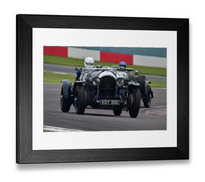Framed Print : CJ10 9497 Hugh Apthorp, Bentley 3-4½ Litre Framed Print : CJ10 9497 Hugh Apthorp, Bentley 3-4½ Litre