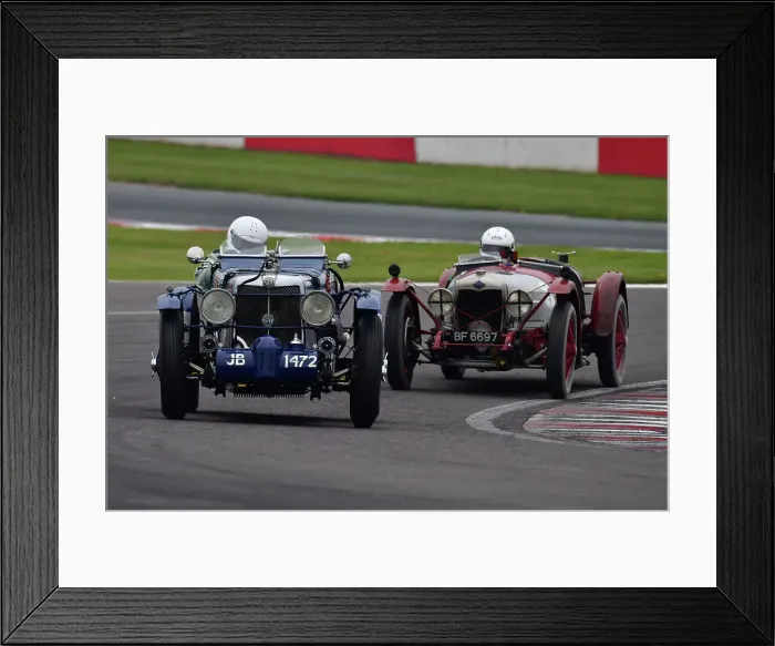 Framed Print : CJ10 9516 Richard Frankel, MG K3 Magnette, Nigel Dowding, Riley Brooklands Framed Print : CJ10 9516 Richard Frankel, MG K3 Magnette, Nigel Dowding, Riley Brooklands