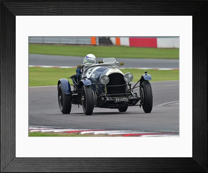 Framed Print : CJ10 9616 Richard Hudson, Stuart Morley, Bentley 3-4½ litre Framed Print : CJ10 9616 Richard Hudson, Stuart Morley, Bentley 3-4½ litre