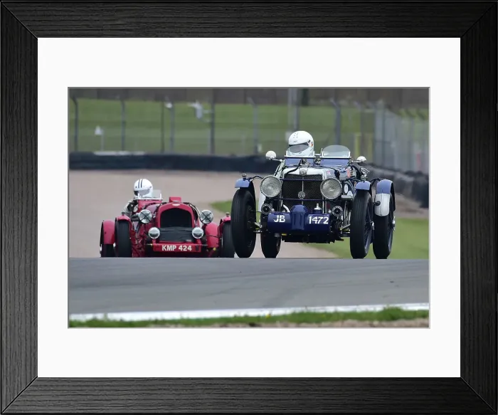 Framed Print : CM33 1907 Richard Frankel, MG K3 Magnette