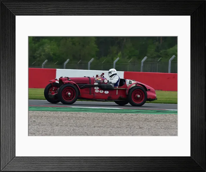 Framed Print : CM33 1935 Edward Bradley, Aston Martin Ulster Framed Print : CM33 1935 Edward Bradley, Aston Martin Ulster