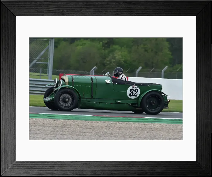 Framed Print : CM33 1950 Oliver Llewellyn, Bentley 4½ Framed Print : CM33 1950 Oliver Llewellyn, Bentley 4½