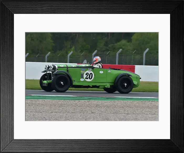 Framed Print : CM33 1952 Michael Birch, Talbot AV105 Brooklands Framed Print : CM33 1952 Michael Birch, Talbot AV105 Brooklands