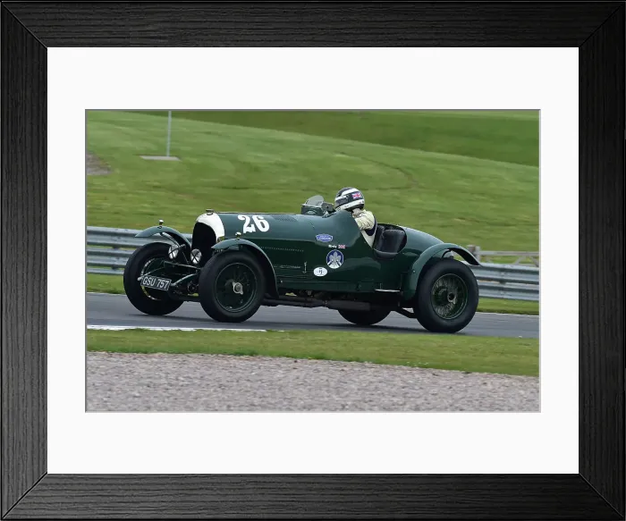 Framed Print : CM33 1982 Clive Morley, James Morley, Bentley 3-4½ litre Framed Print : CM33 1982 Clive Morley, James Morley, Bentley 3-4½ litre
