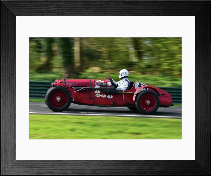 Framed Print : CM32 8757 Edward Bradley, Aston Martin Ulster Framed Print : CM32 8757 Edward Bradley, Aston Martin Ulster