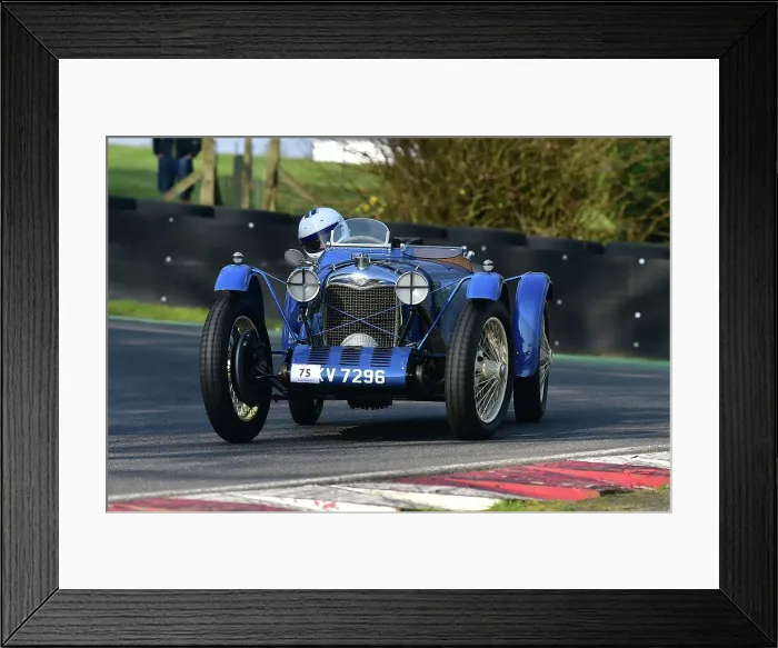 Framed Print : CM32 8816 John Reeve, Riley Brooklands Framed Print : CM32 8816 John Reeve, Riley Brooklands