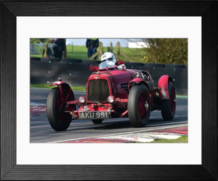 Framed Print : CM32 8822 Edward Bradley, Aston Martin Ulster Framed Print : CM32 8822 Edward Bradley, Aston Martin Ulster