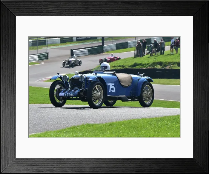 Framed Print : CM32 9238 John Reeve, Riley Brooklands Framed Print : CM32 9238 John Reeve, Riley Brooklands