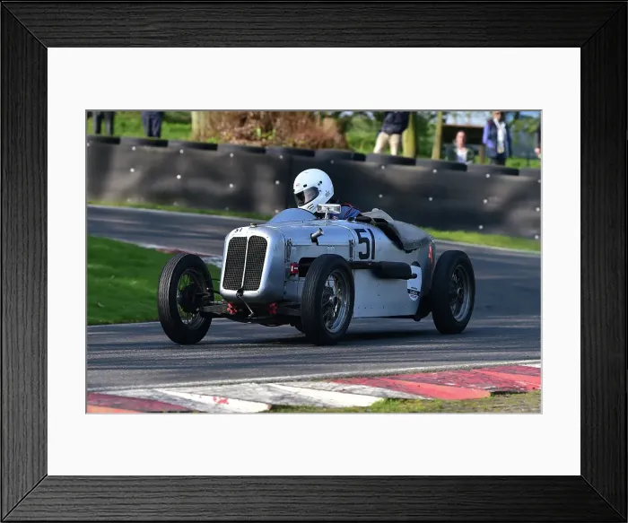 Framed Print : CM32 8857 Archie Waterfield, Austin 7 Framed Print : CM32 8857 Archie Waterfield, Austin 7