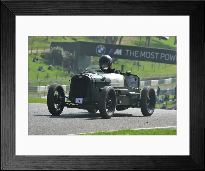 Framed Print : CM32 9442 Ollie Leston, Austin 7 Special Framed Print : CM32 9442 Ollie Leston, Austin 7 Special