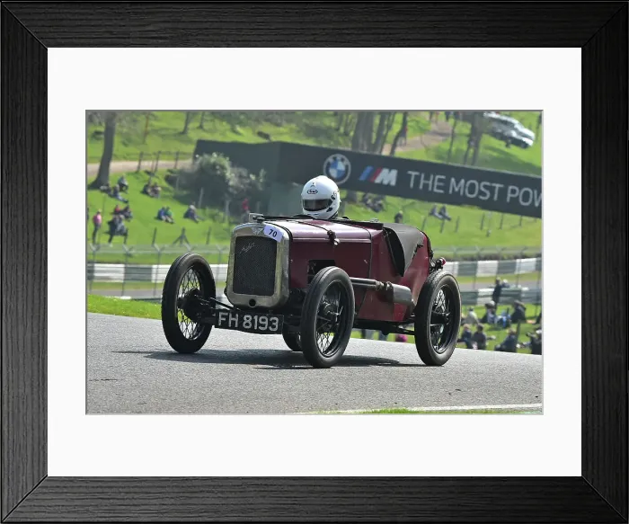 Framed Print : CM32 9448 Louis Parkin, Austin 7 Ulster Framed Print : CM32 9448 Louis Parkin, Austin 7 Ulster