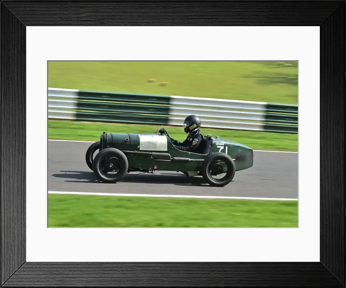 Framed Print : CM32 9458 Ollie Leston, Austin 7 Special Framed Print : CM32 9458 Ollie Leston, Austin 7 Special
