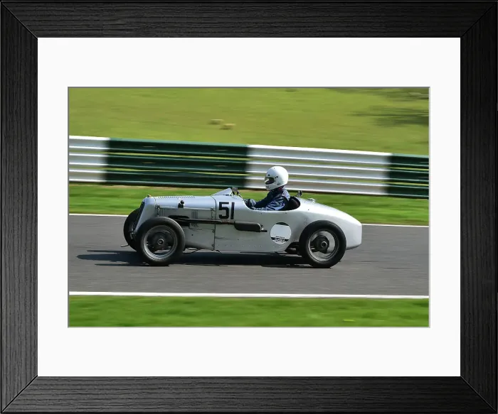 Framed Print : CM32 9469 Archie Waterfield, Austin 7 Framed Print : CM32 9469 Archie Waterfield, Austin 7
