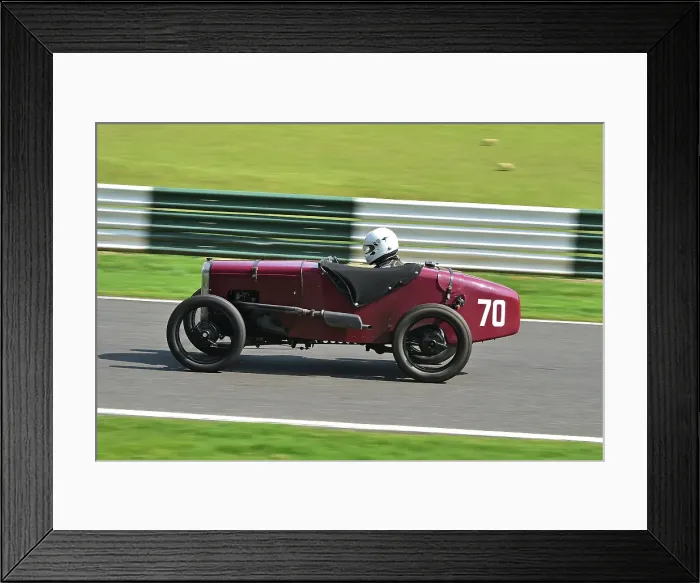 Framed Print : CM32 9495 Louis Parkin, Austin 7 Ulster Framed Print : CM32 9495 Louis Parkin, Austin 7 Ulster