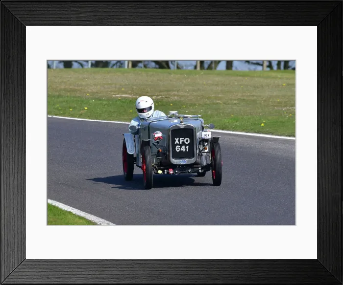 Framed Print : CJ10 7836 David Spence, Austin 7 Special Framed Print : CJ10 7836 David Spence, Austin 7 Special
