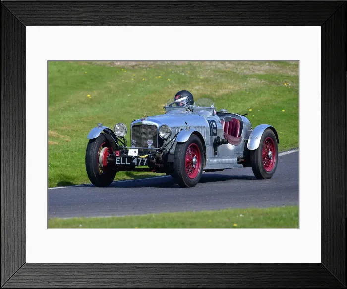 Framed Print : CJ10 7839 Ian Fyfe, Alvis 12-70 Special Framed Print : CJ10 7839 Ian Fyfe, Alvis 12-70 Special