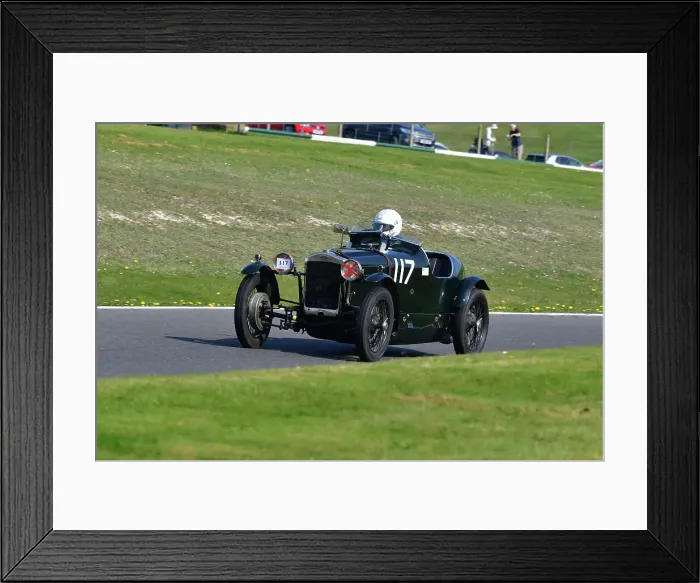 Framed Print : CJ10 8070 Annabel Jones, Frazer Nash Boulogne Vitesse