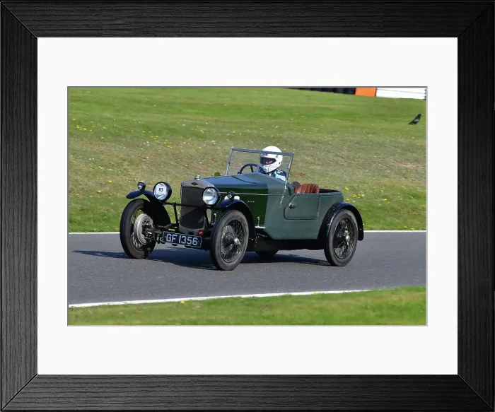 Framed Print : CJ10 8058 Debra Maeers, Frazer Nash